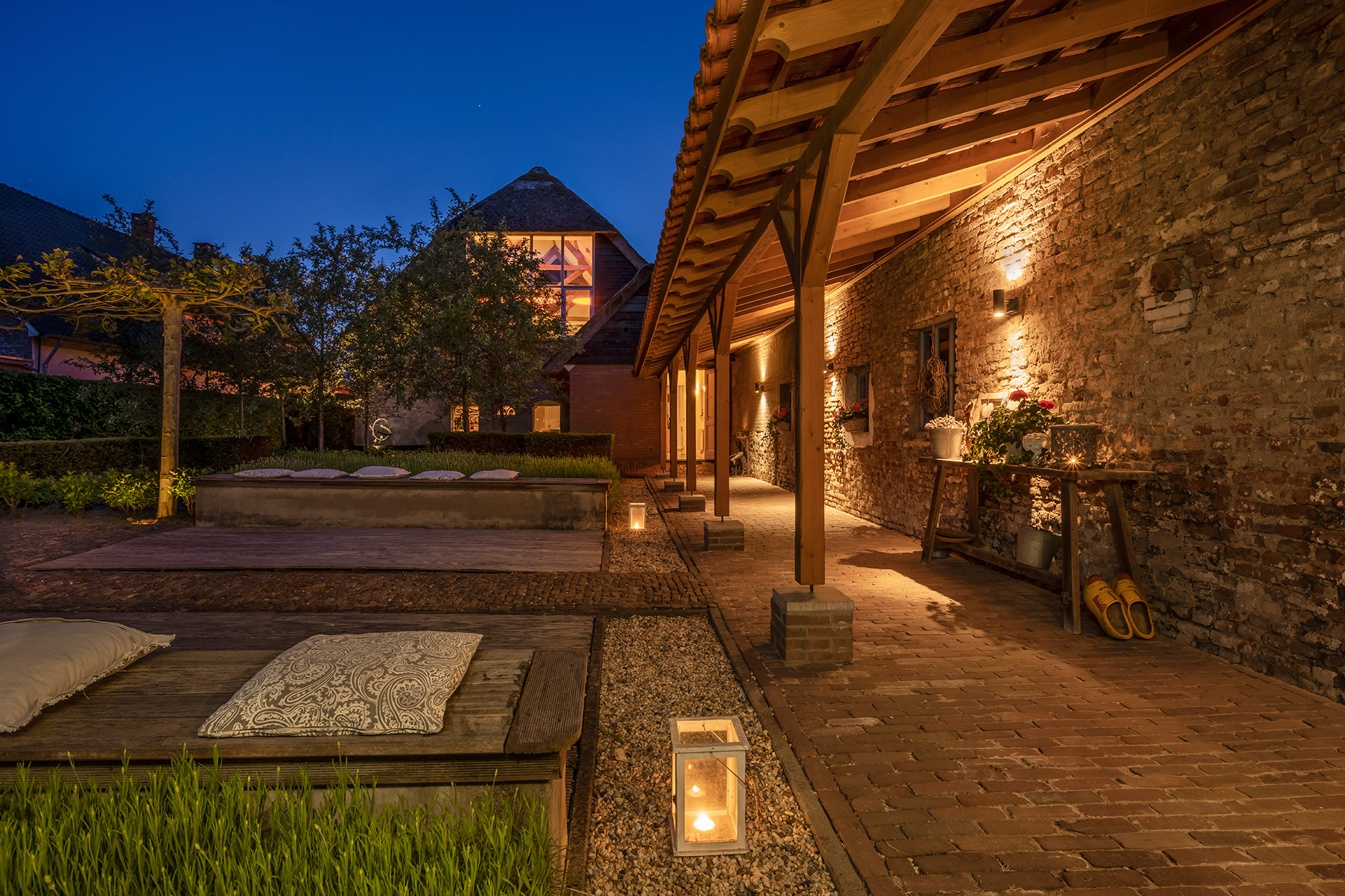 villa Haarsteeg | twilight shoot | fototypo