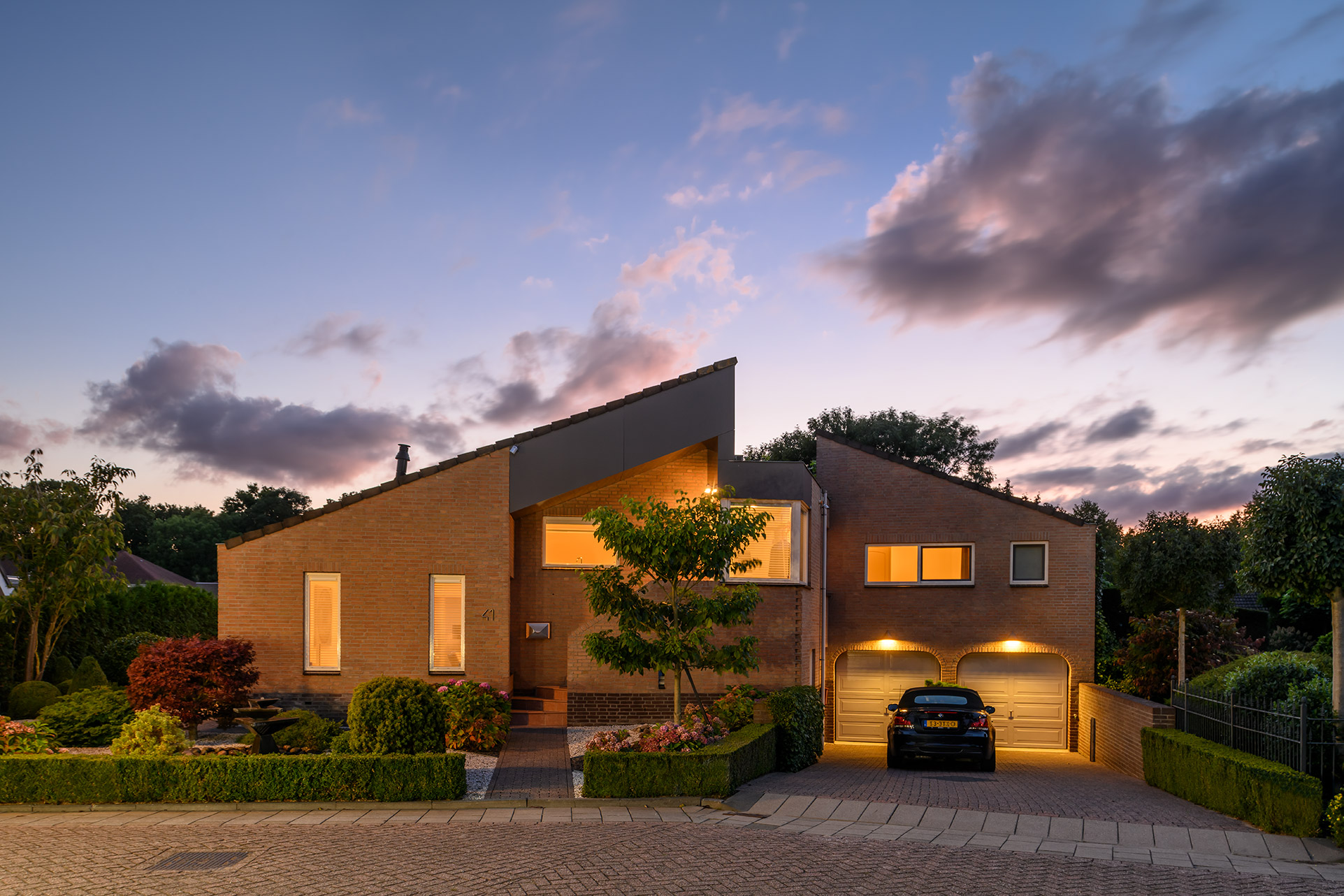 villa Drunen | twilight shoot | fototypo