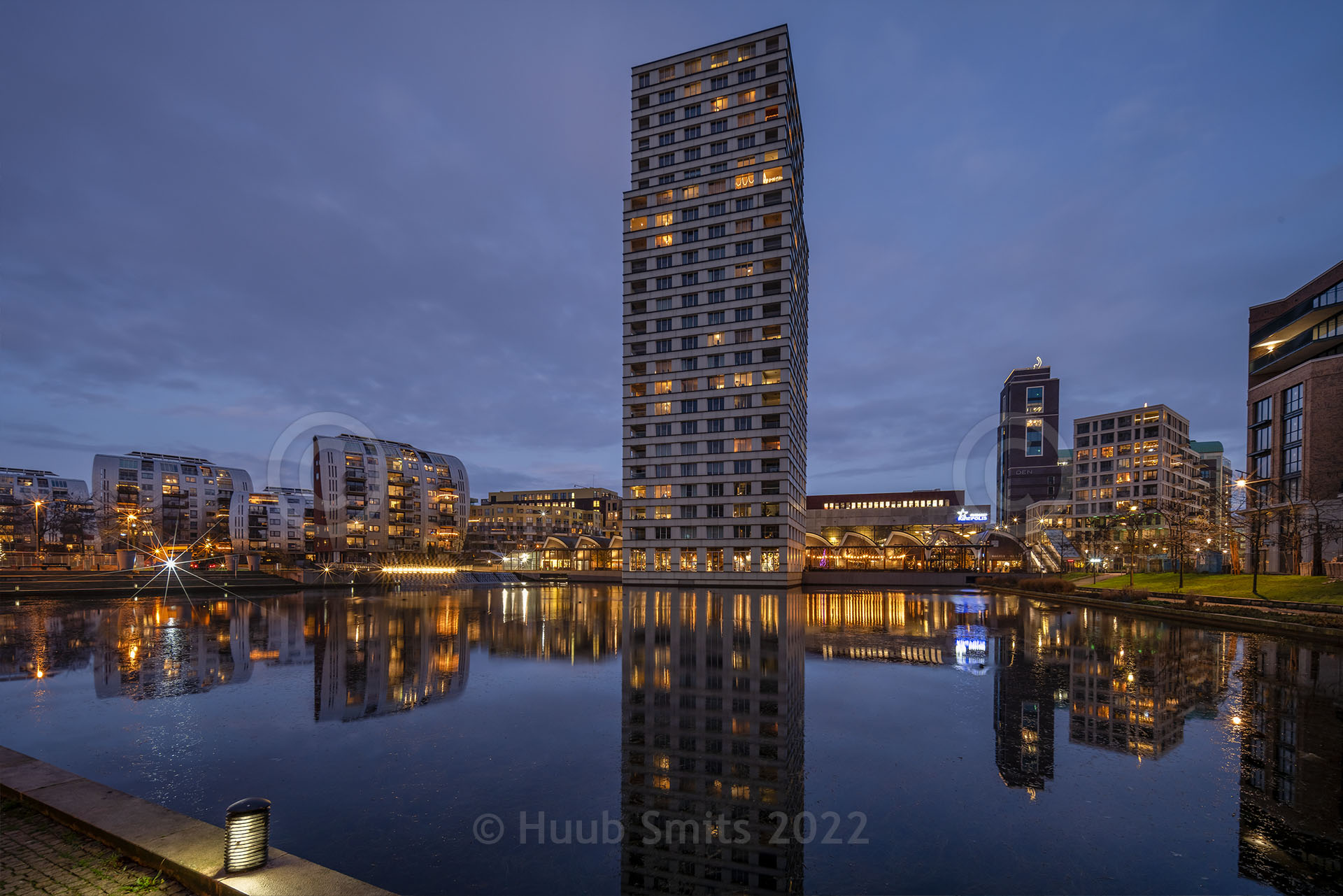 Hofvijver | Paleiskwartier by night | cityscapes Den Bosch