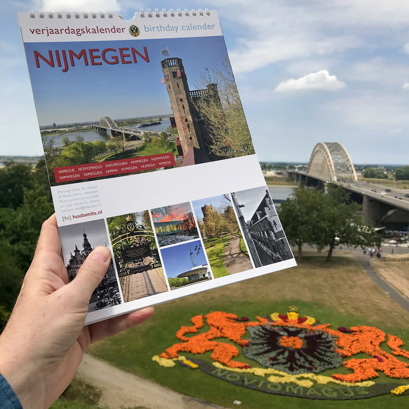 vanaf de Belvédère | verjaardagskalender Nijmegen