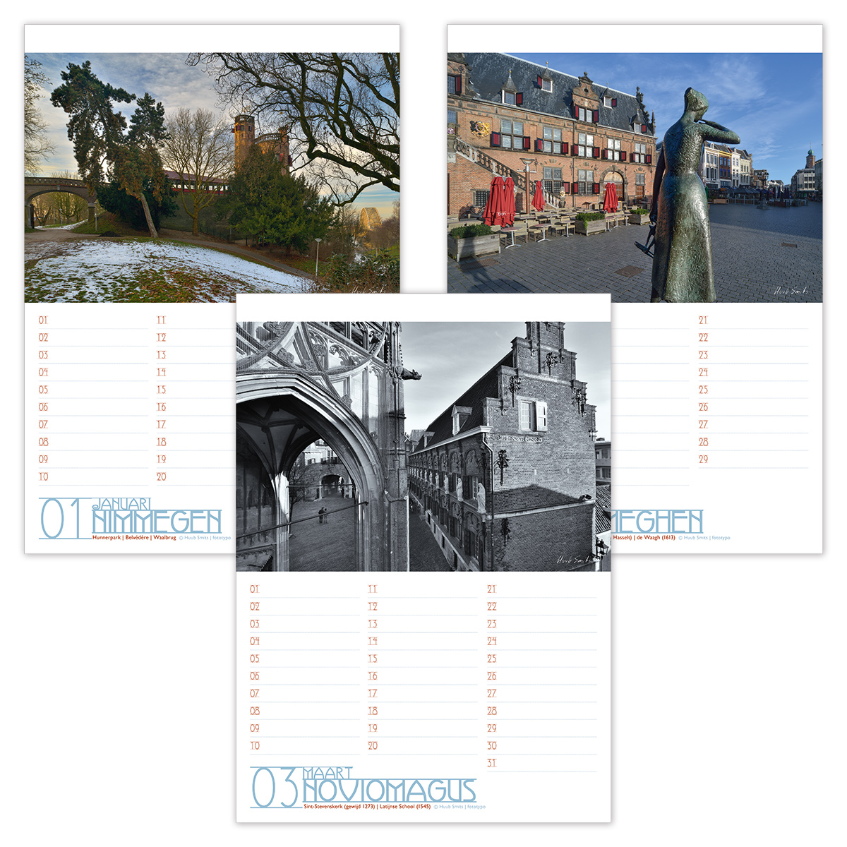 1e kwartaal | verjaardagskalender Nijmegen