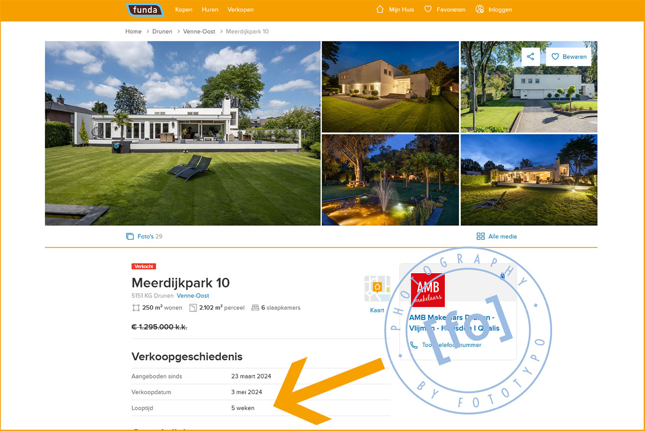 snel verkocht | funda | woningfotografie fototypo | Meerdijkpark Drunen