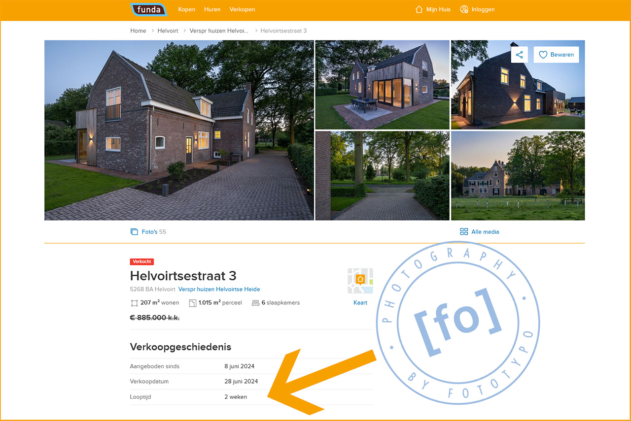 snel verkocht | funda | woningfotografie fototypo | Helvoirt