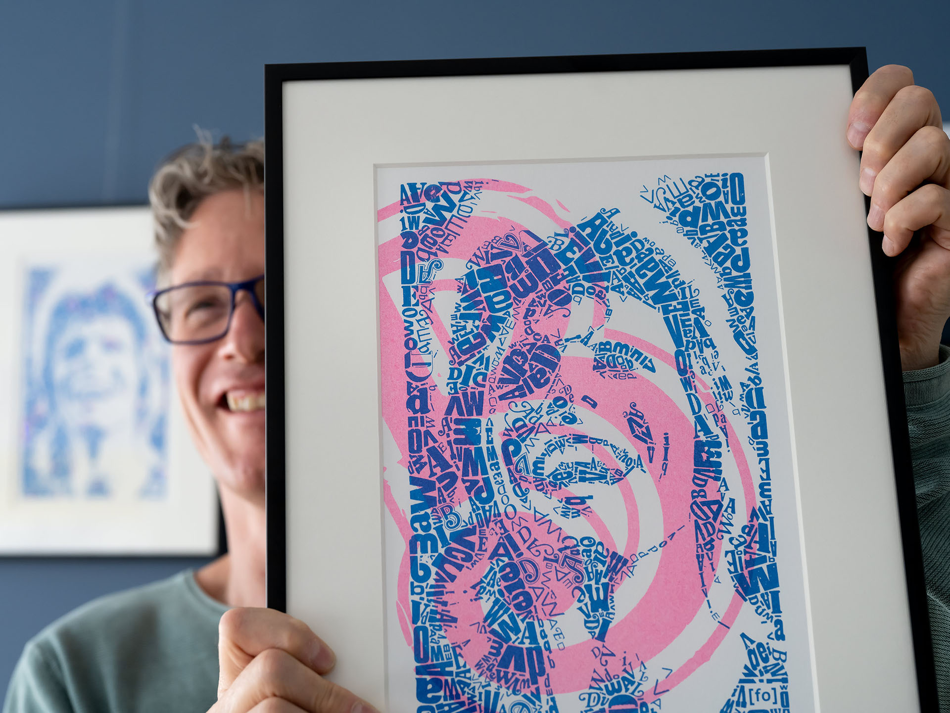 Letterheads David Bowie met maker Huub Smits