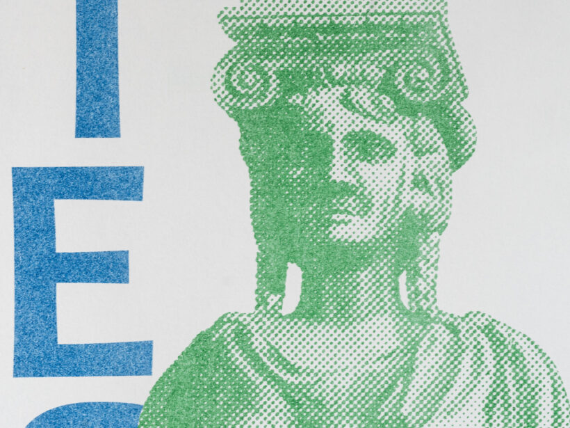 detail risoprint Utregs wijffie | Utrecht detail risoprint Utregs wijffie | Utrecht