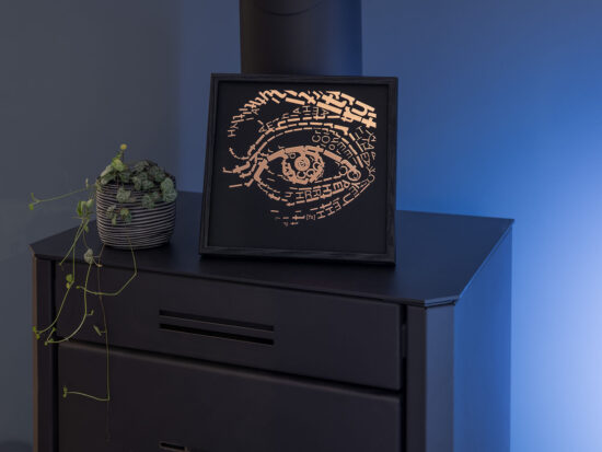 oog Charley Toorop | Letterhead Copper Black | interieur