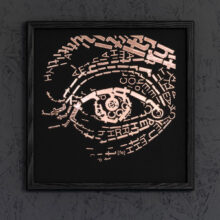 oog Charley Toorop | Letterhead Copper Black