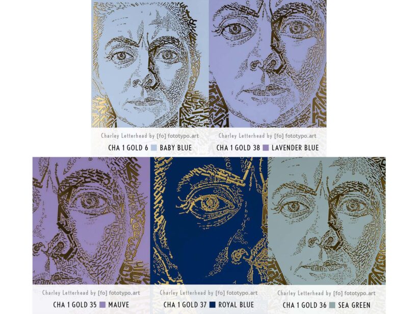 Charley Toorop | Letterhead Gold prints | colours