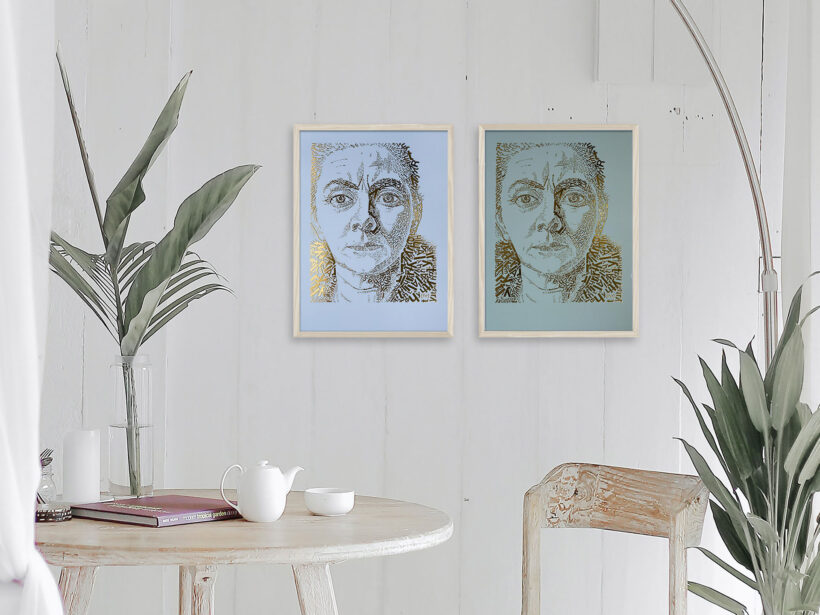 Charley Toorop | Letterhead Gold prints