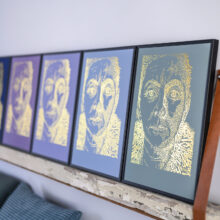 Charley Toorop | Letterhead Gold prints