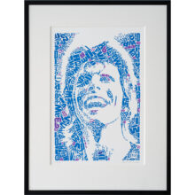 risoprint David Bowie | Limited Edition Letterhead B a bit like Bowie risoprint David Bowie | Limited Edition Letterhead B a bit like Bowie