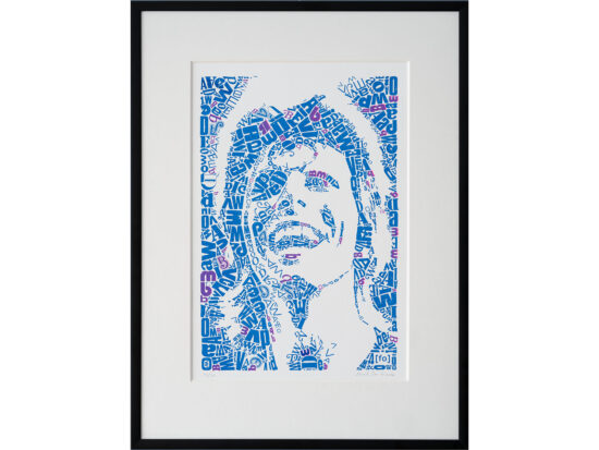 risoprint David Bowie | Limited Edition Letterhead B a bit like Bowie