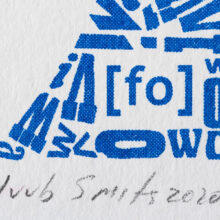 risoprint David Bowie | Letterhead detail risoprint David Bowie | Letterhead detail