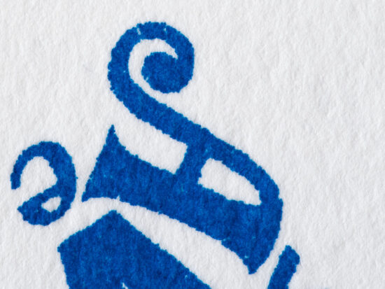 risoprint David Bowie | Letterhead detail