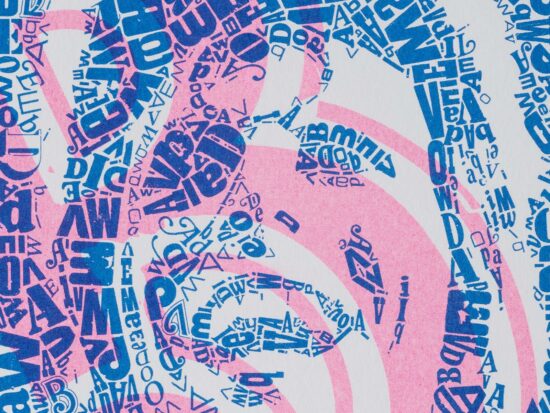 risoprint David Bowie | Letterhead detail