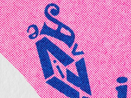 risoprint David Bowie | Letterhead detail