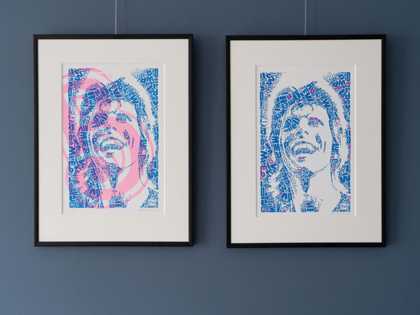 risoprints David Bowie | Limited Edition Letterheads risoprints David Bowie | Limited Edition Letterheads