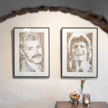 risoprint Freddie Mercury & David Bowie | Limited Edition Letterhead