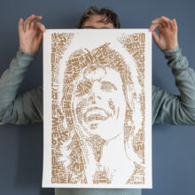 risoprint David Bowie | Limited Edition Letterhead | Huub Smits