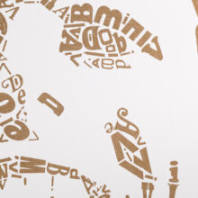 risoprint David Bowie | Limited Edition Letterhead detail