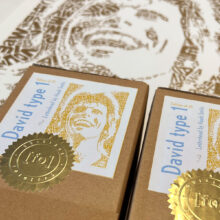 risoprint David Bowie | Limited Edition Letterhead | certificaat