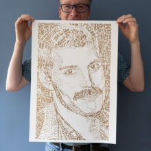 risoprint Freddie Mercury | Limited Edition Letterhead Huub Smits