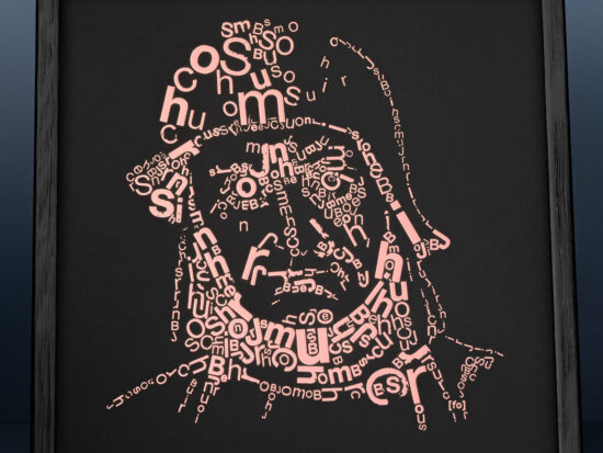 detail Jeroen Bosch | Letterhead Copper Black