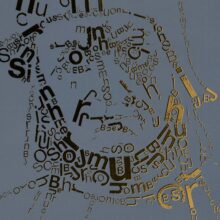 detail Jeroen Bosch | Letterhead Gold print | Aquaverde