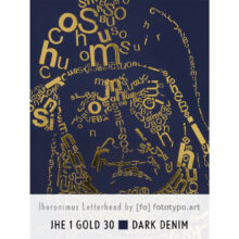 Jeroen Bosch | Letterhead Gold prints | kleur 30 Jeroen Bosch | Letterhead Gold prints | kleur 30