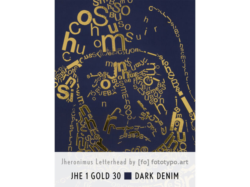 Jeroen Bosch | Letterhead Gold prints | kleur 30 Jeroen Bosch | Letterhead Gold prints | kleur 30