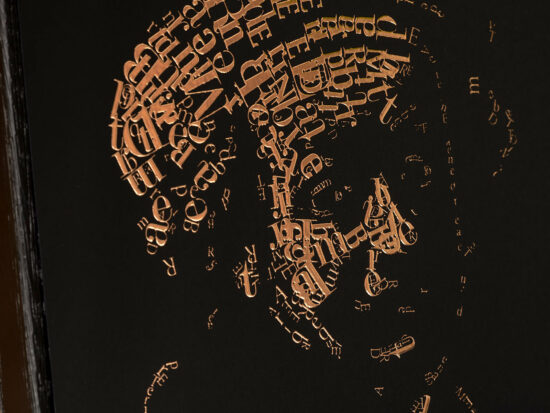 detail Rembrandt 1 | Letterhead Copper Black