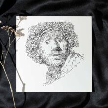 Rembrandt 2 Letterhead kaart