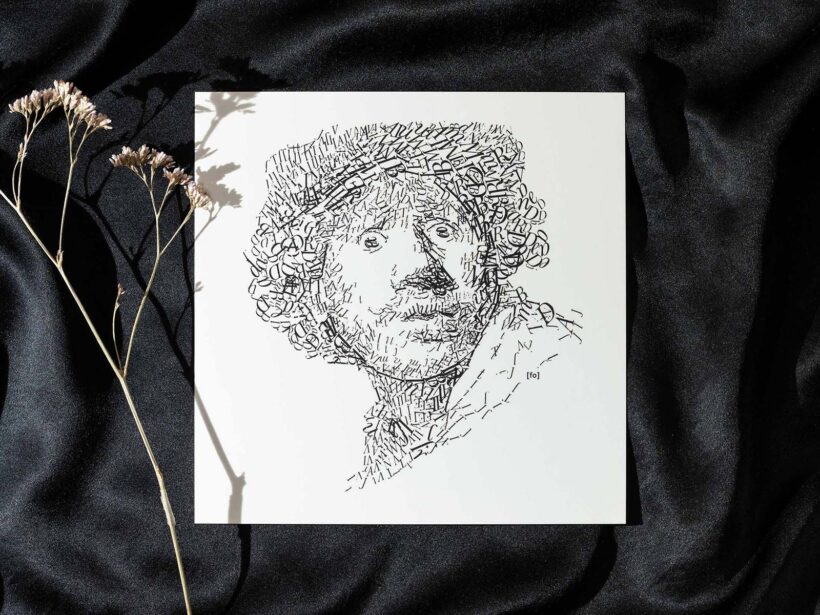 Rembrandt 2 Letterhead kaart