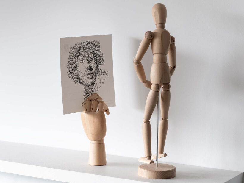 Rembrandt 2 Letterhead kaart