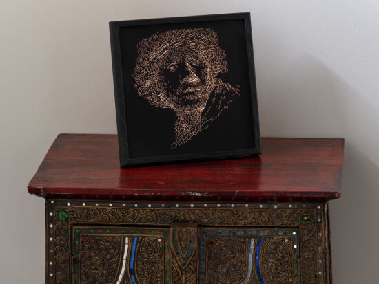 Rembrandt 2 | Letterhead Copper Black