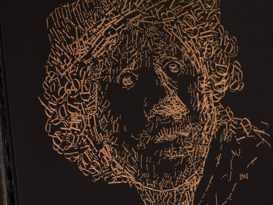 detail Rembrandt 2 | Letterhead Copper Black
