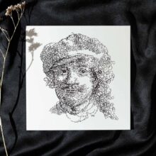 Rembrandt 3 Letterhead kaart