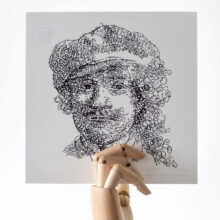 Rembrandt 3 Letterhead kaart