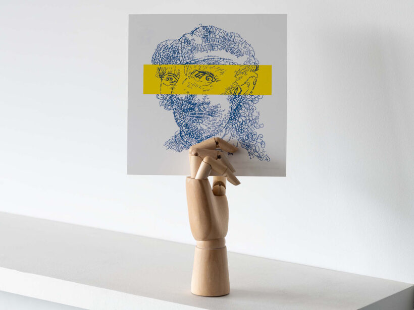 Vincent van Gogh & Rembrandt Letterhead kaart