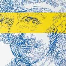 detail Vincent van Gogh & Rembrandt Letterhead kaart