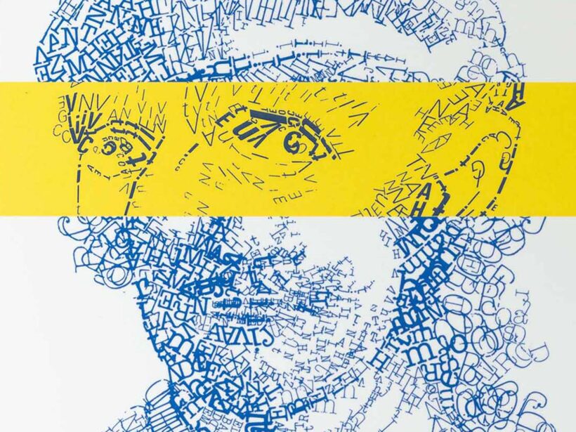 detail Vincent van Gogh & Rembrandt Letterhead kaart