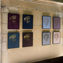 Rembrandt type 1 + 2 | Letterhead Gold prints | wall