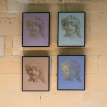 Rembrandt type 3 | Letterhead Gold print kleuren