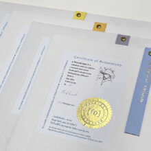Vincent van Gogh 2 | Letterhead Gold prints | envelop + certificaat