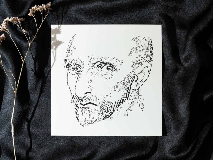 Vincent van Gogh type 3 | Letterhead kaart