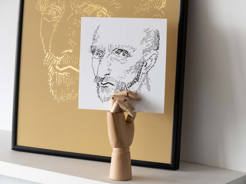 Vincent van Gogh type 3 | Letterhead kaart