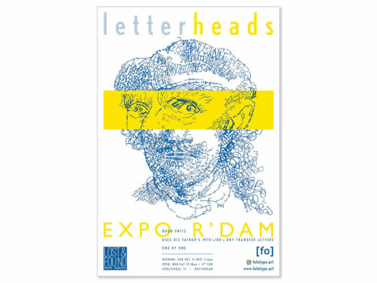 Vincent van Gogh / Rembrandt | Letterhead XXL poster