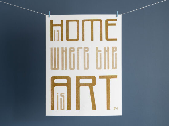 risoprint Home is where the art is