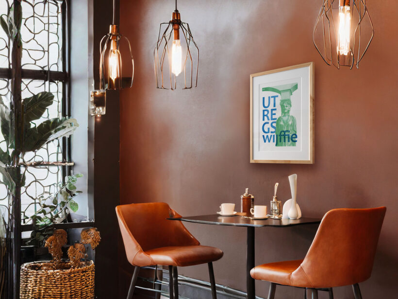 risoprint Utrecht | Utregs wijffie | in lijst risoprint Utrecht | Utregs wijffie | in lijst