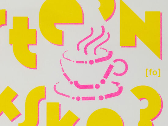 risoprint koffie | Luste 'n bekske? | detail
